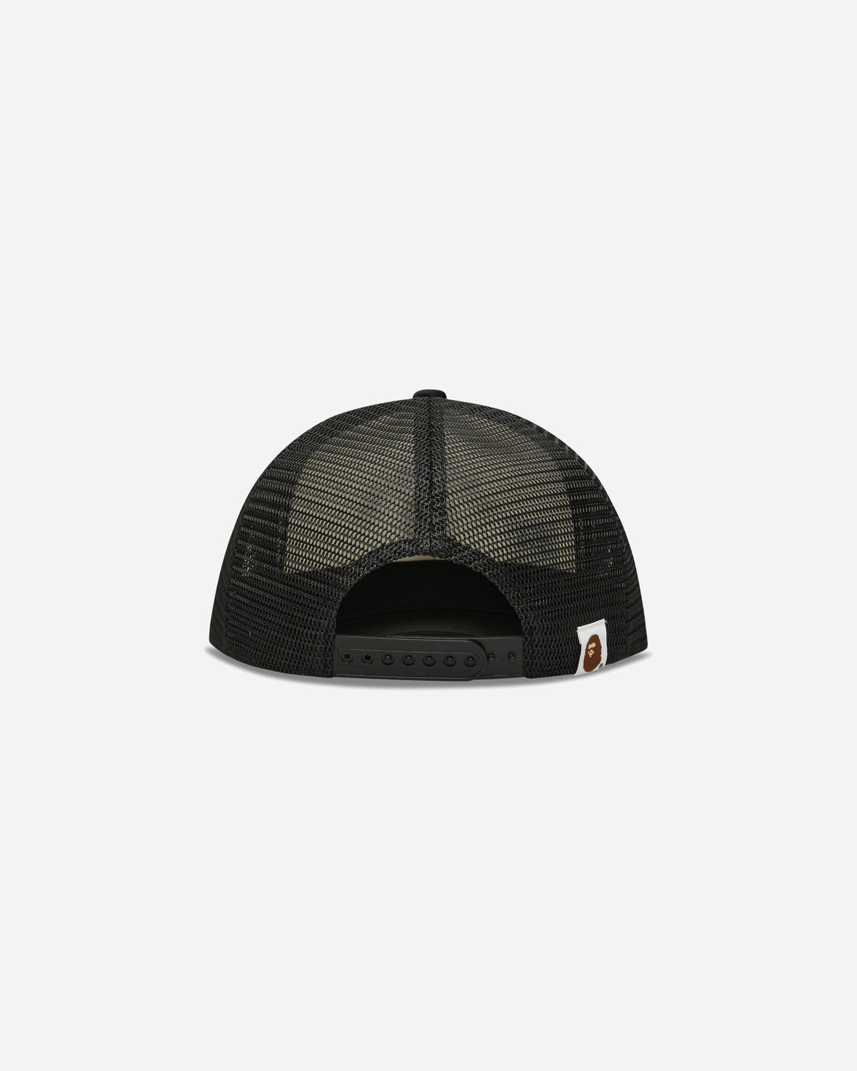 A Bathing Ape College Mesh Cap Black Hats Caps 1M80180001 BKX