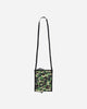 A Bathing Ape Abc Bungee Cord Pouch Green Bags and Backpacks Cases 1G20182016 GREEN