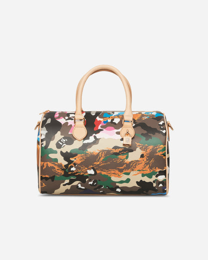 A Bathing Ape Hybrid Camo Medium Boston Bag Multi Bags and Backpacks Travel Bags 1M80289305 MLX
