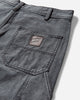 A Bathing Ape Garment Dye Relaxed Fit Work Pants M Charcoal Pants Casual 1L80152309 CHARCOAL