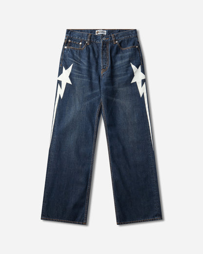 A Bathing Ape Sta Selvedge Denim Pants Indigo Pants Casual 1M80150302 NYX