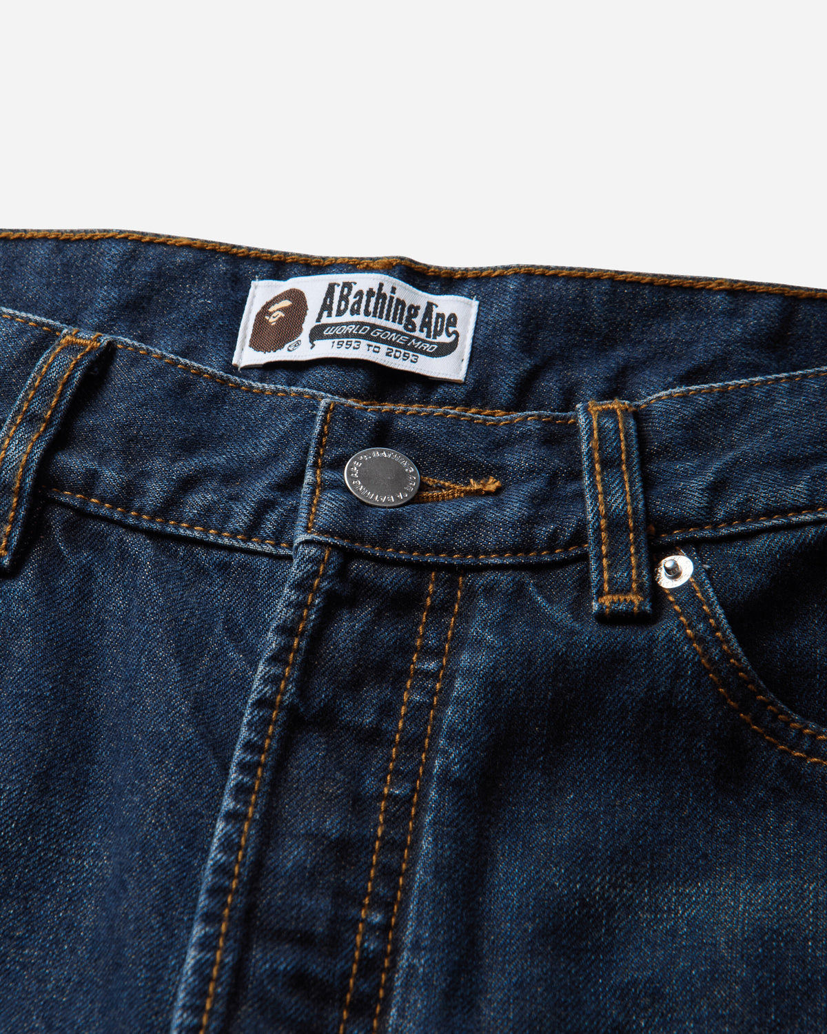 A Bathing Ape Sta Selvedge Denim Pants Indigo Pants Casual 1M80150302 NYX