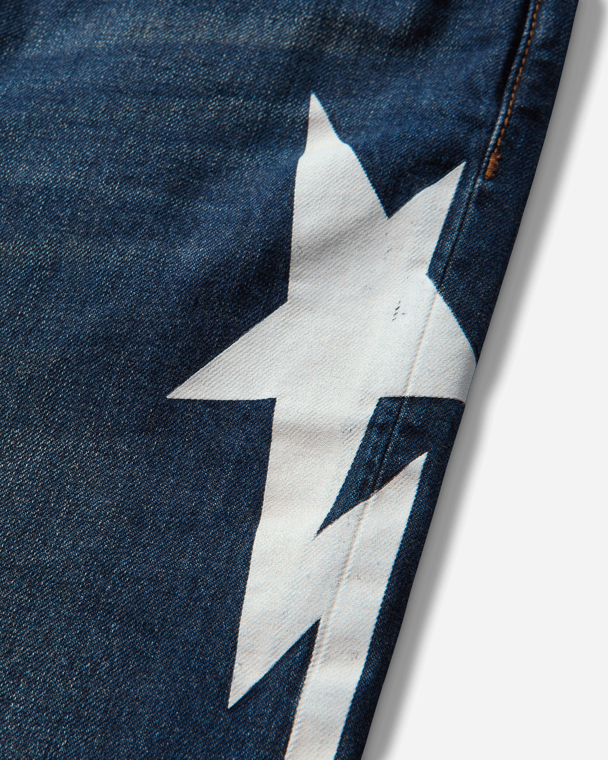 A Bathing Ape Sta Selvedge Denim Pants Indigo Pants Casual 1M80150302 NYX