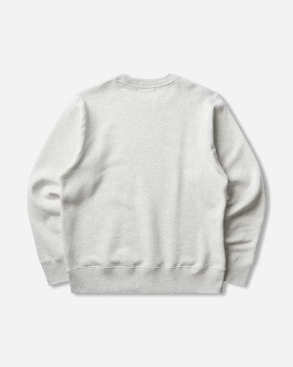A Bathing Ape College Crewneck Sweatshirt Gray Sweatshirts Crewneck 1M80113303 GYX