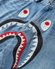 A Bathing Ape Shark Loose Fit 13 Oz Denim Pants M Indigo Pants Denim 1L80150006 INDIGO