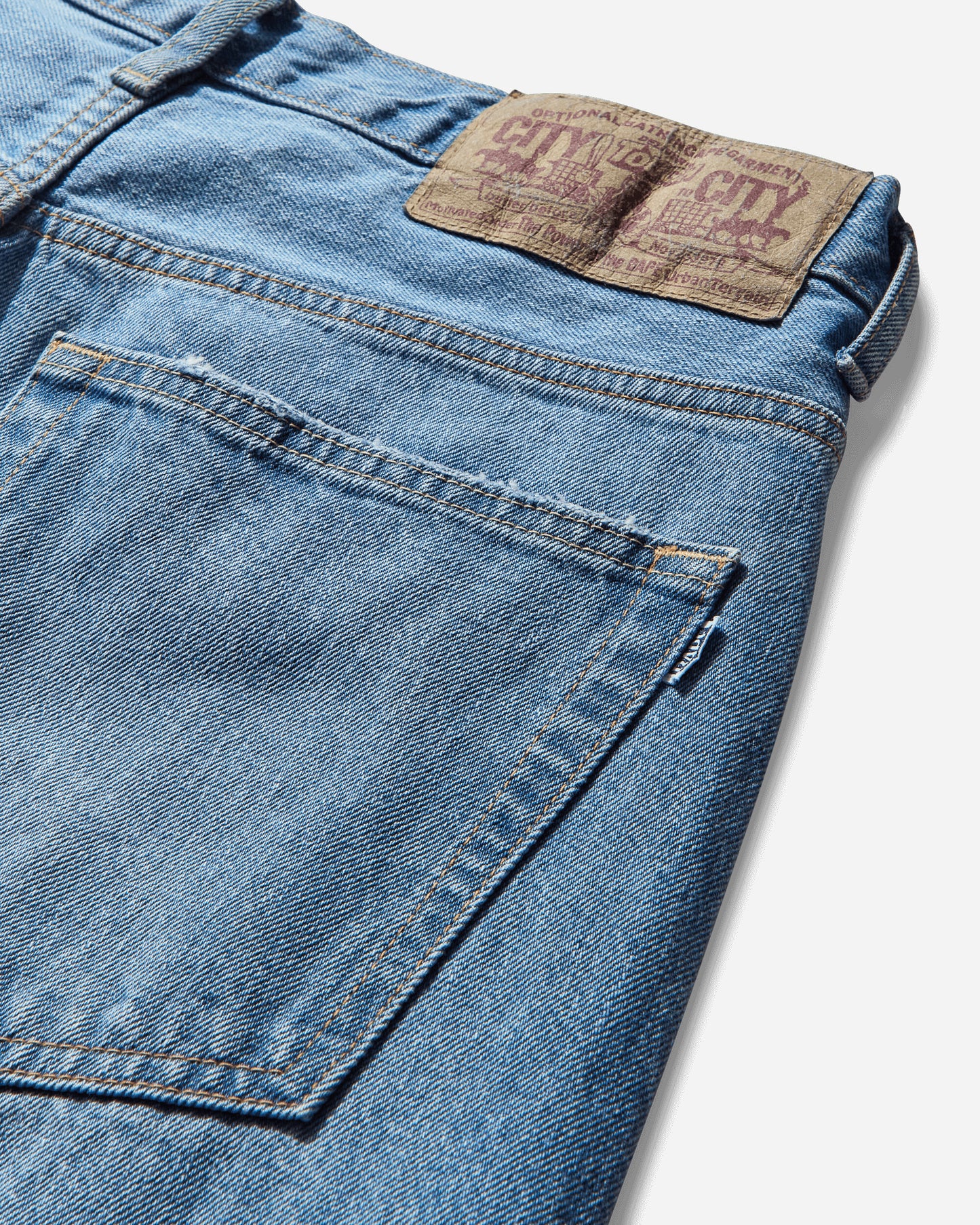 A Bathing Ape Shark Loose Fit 13 Oz Denim Pants M Indigo Pants Denim 1L80150006 INDIGO