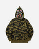 A Bathing Ape 1St Camo Shark Full Zip Hoodie Green Sweatshirts Hoodies 1M30115007 GREEN