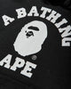 A Bathing Ape College Pullover Hoodie Black Sweatshirts Hoodies 1M30114003 BLACK