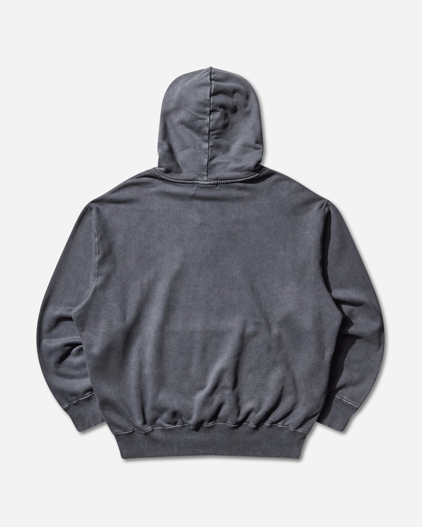 A Bathing Ape Garment Dye College Pullover Hoodie M Charcoal Sweatshirts Hoodies 1L80114304 CHARCOAL