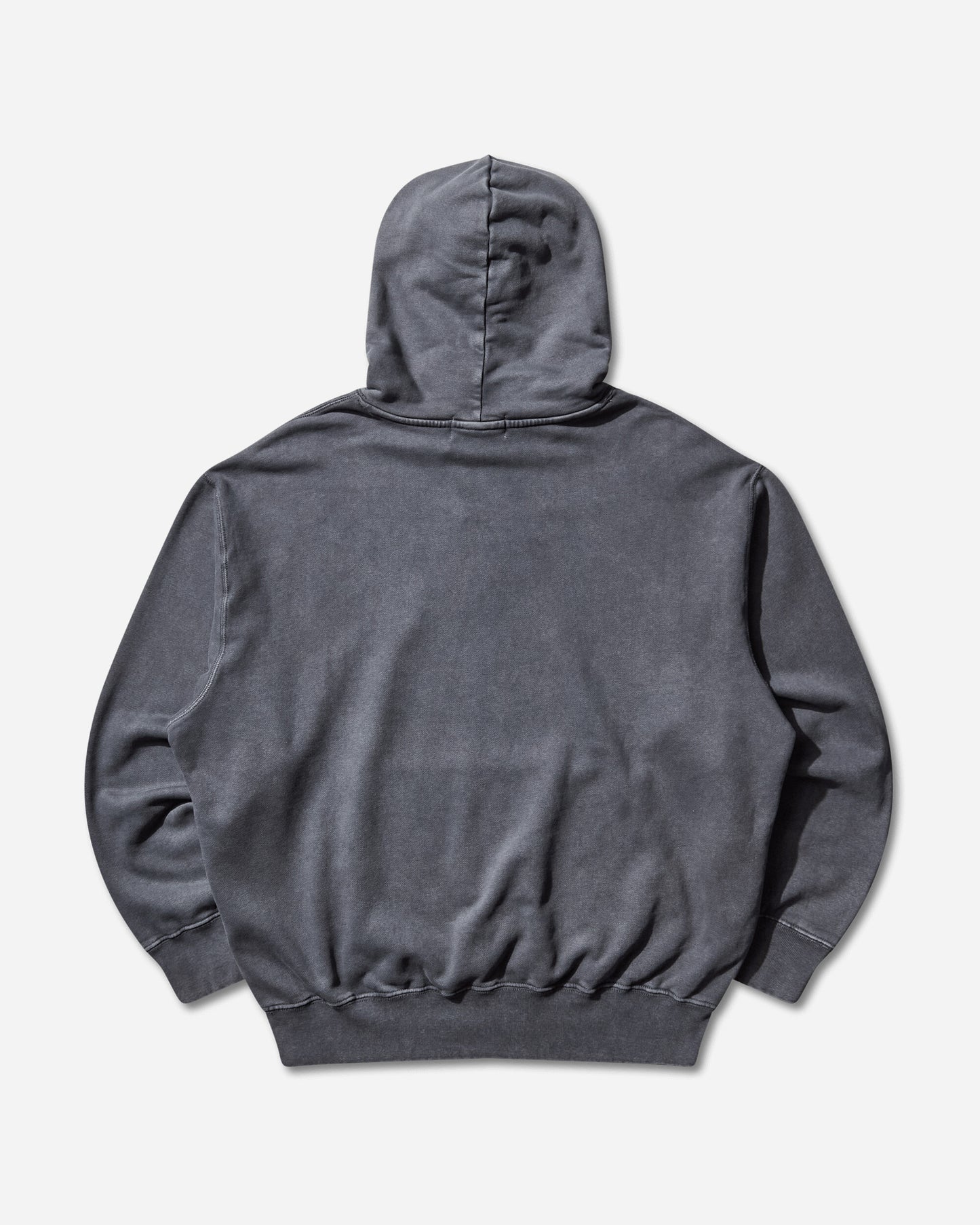 A Bathing Ape Garment Dye College Pullover Hoodie M Charcoal Sweatshirts Hoodies 1L80114304 CHARCOAL