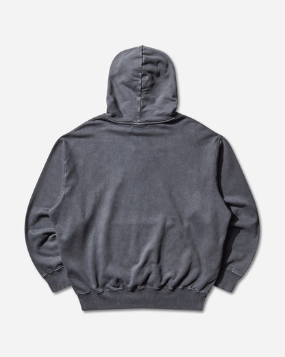 A Bathing Ape Garment Dye College Pullover Hoodie M Charcoal Sweatshirts Hoodies 1L80114304 CHARCOAL