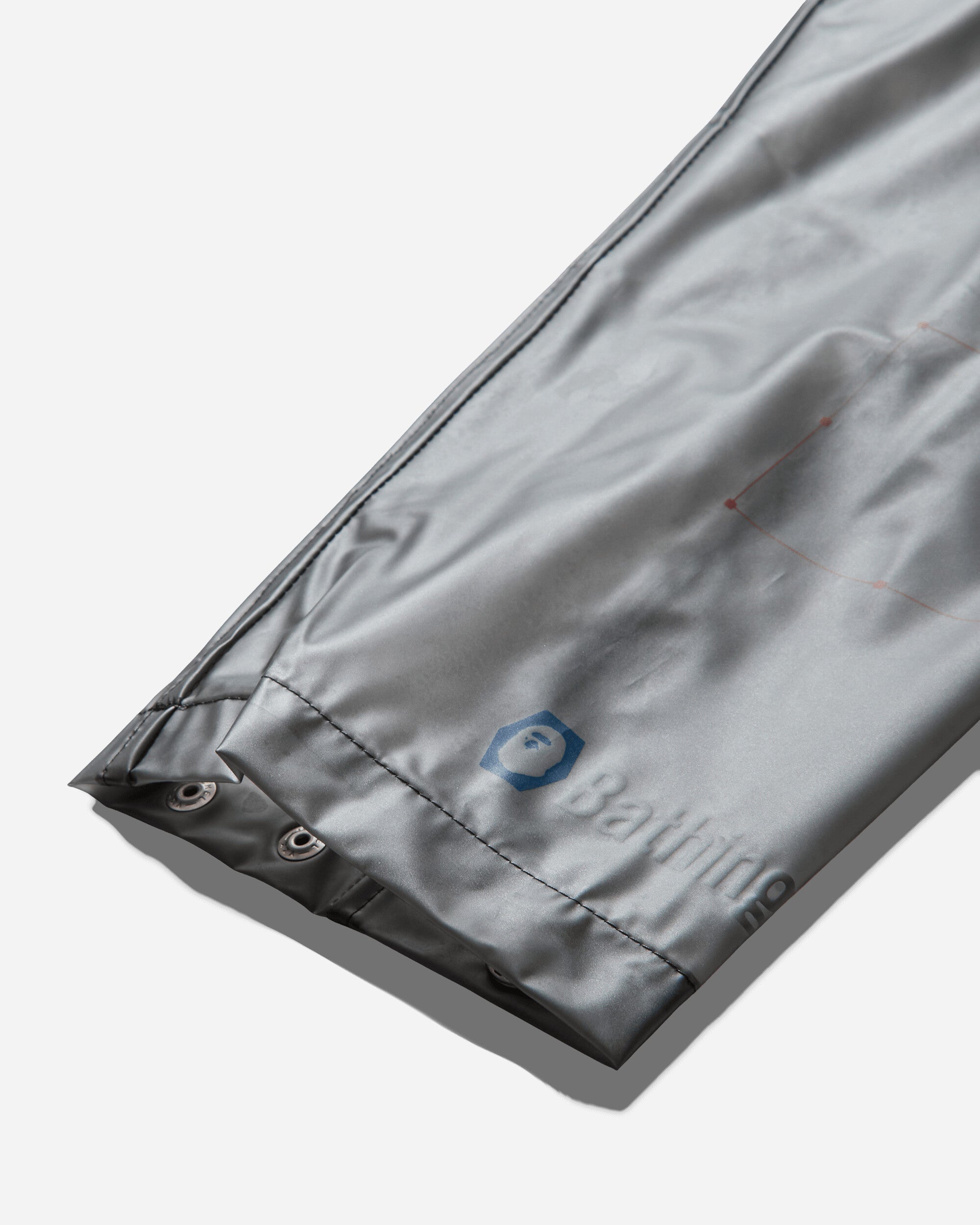 A Bathing Ape Clear M BLACK Outerwear Parka Jackets 1F80140014 001