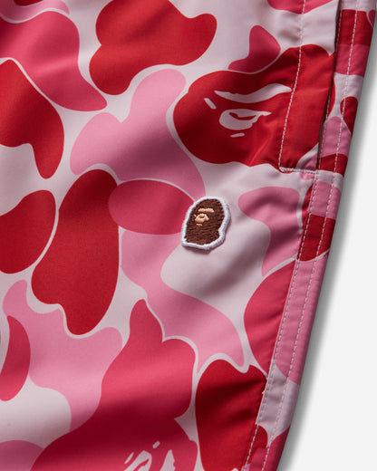 A Bathing Ape Abc Camo Ape Head One Point Beach Shorts Pink Shorts Short 1M30153008 PINK