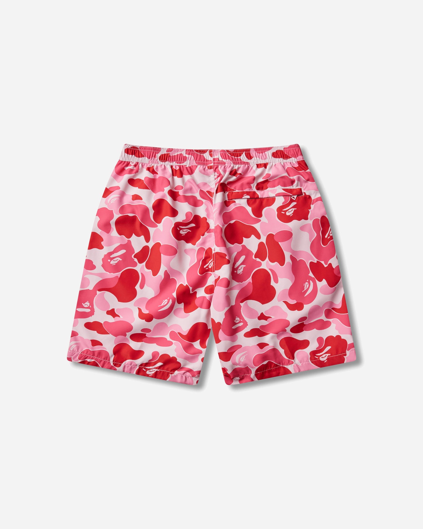 A Bathing Ape Abc Camo Ape Head One Point Beach Shorts Pink Shorts Short 1M30153008 PINK