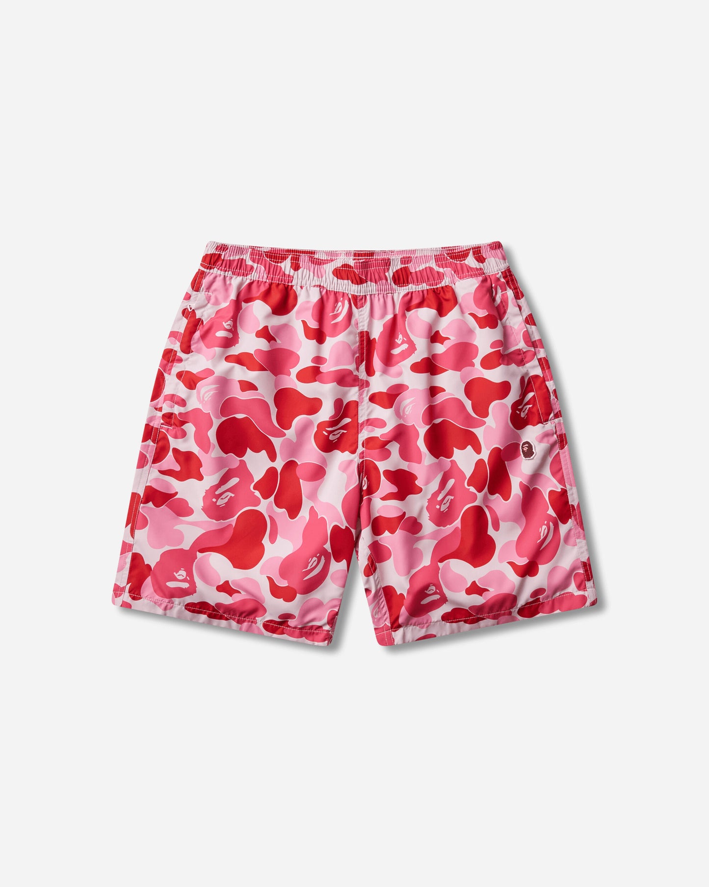 A Bathing Ape Abc Camo Ape Head One Point Beach Shorts Pink Shorts Short 1M30153008 PINK