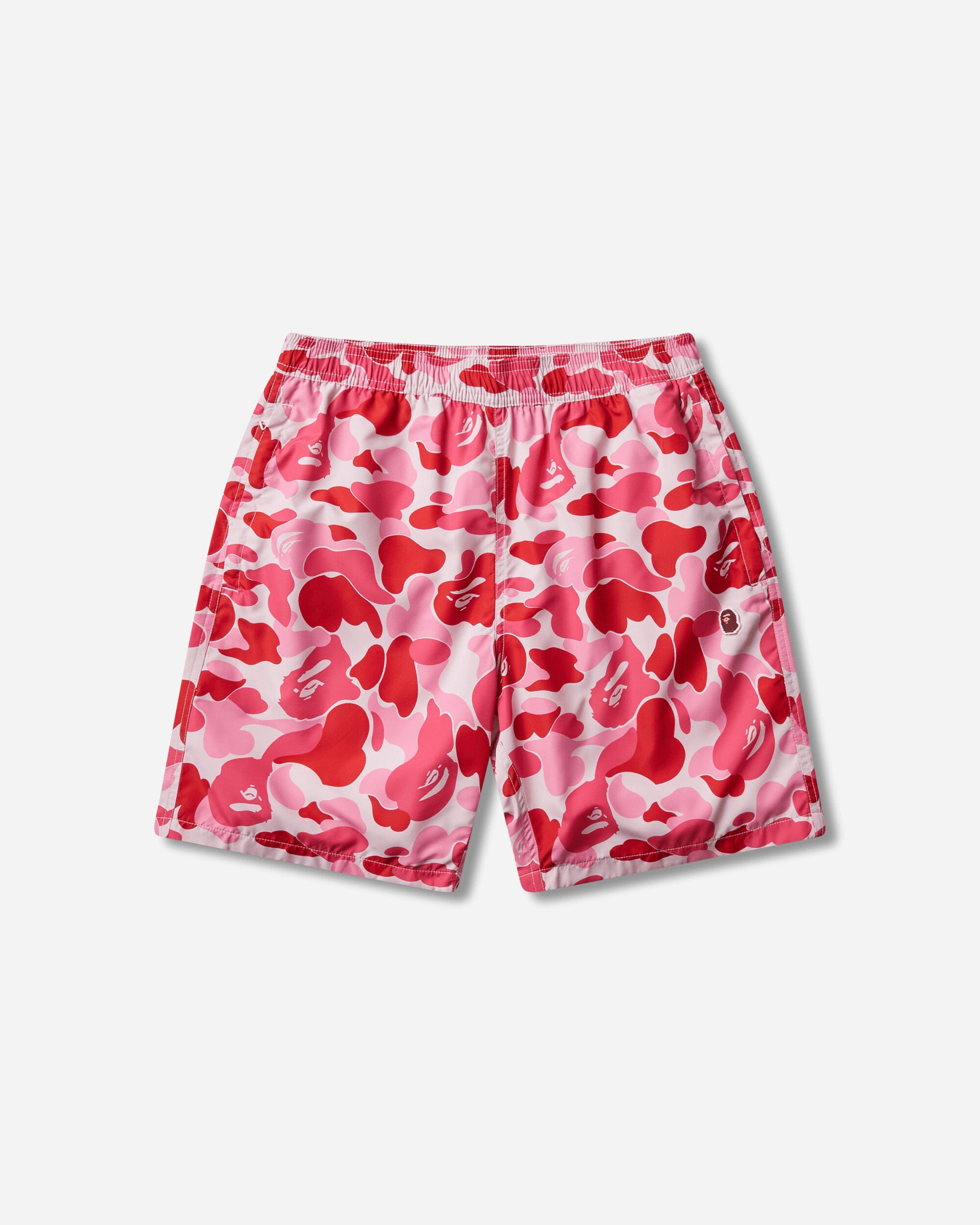 A Bathing Ape Abc Camo Ape Head One Point Beach Shorts Pink Shorts Short 1M30153008 PINK