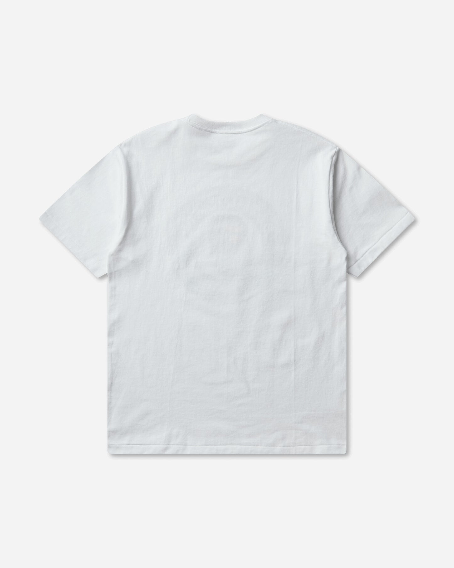 A Bathing Ape 1St Camo Busy Works Tee WhiteXYellow T-Shirts Shortsleeve 1M30110014 WHXYE