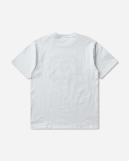 A Bathing Ape 1St Camo Busy Works Tee WhiteXYellow T-Shirts Shortsleeve 1M30110014 WHXYE
