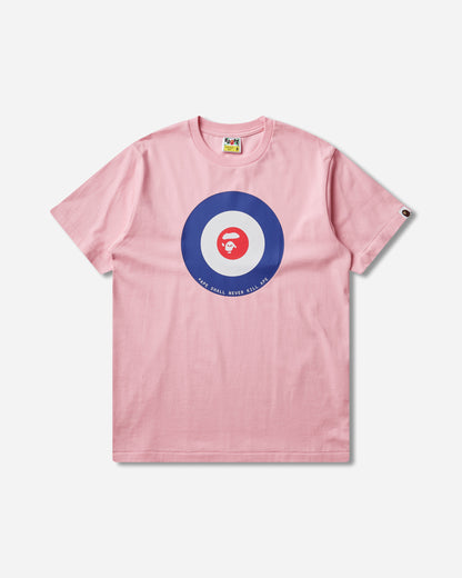 A Bathing Ape Ape Target Tee Pink T-Shirts Shortsleeve 1M30110303 PINK