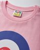 A Bathing Ape Ape Target Tee Pink T-Shirts Shortsleeve 1M30110303 PINK