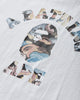 A Bathing Ape Art Camo College Tee M White T-Shirts Shortsleeve 1L80110035 WHITE
