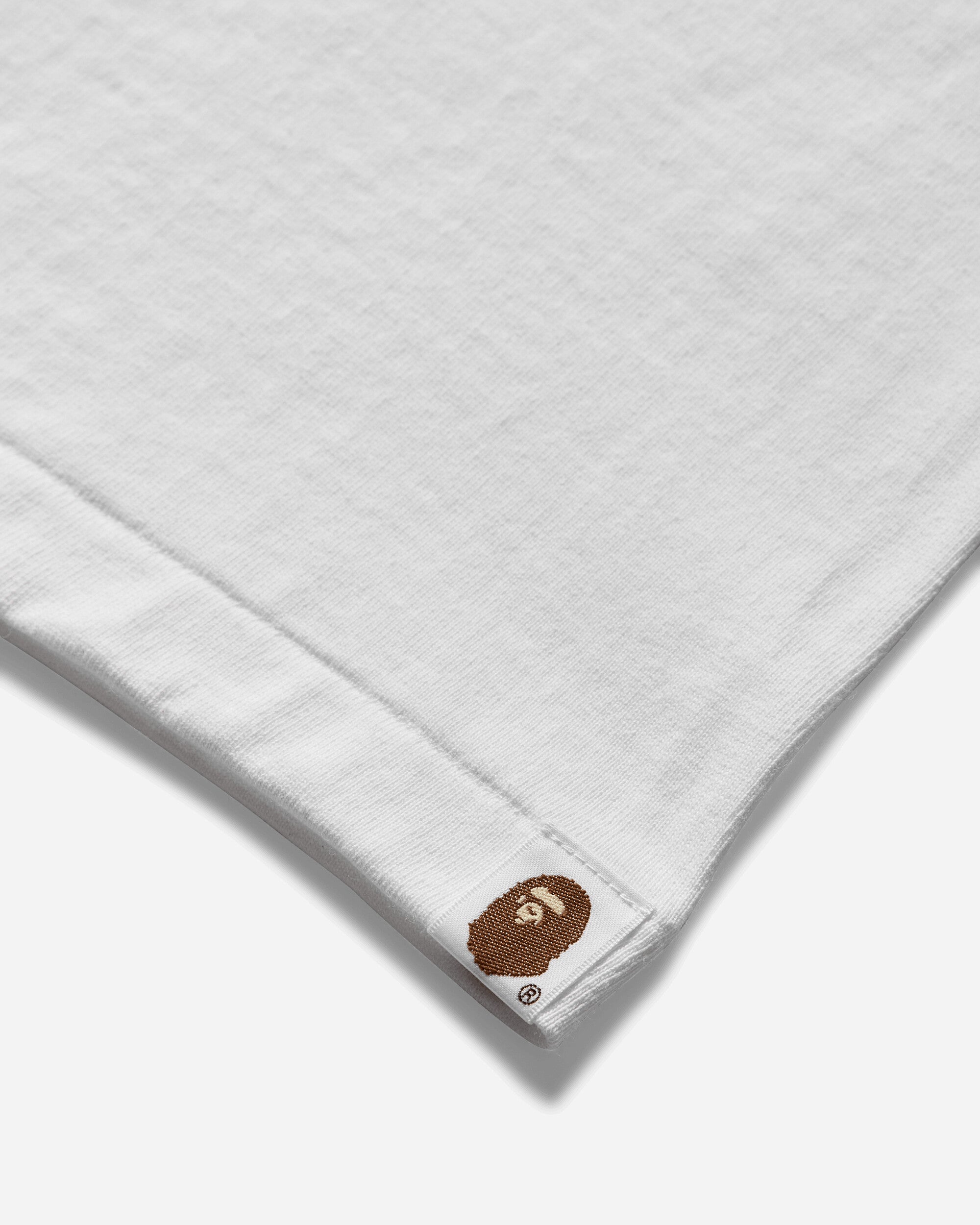 A Bathing Ape Baby Milo Tee White T-Shirts Shortsleeve 2M30110001 WHITE