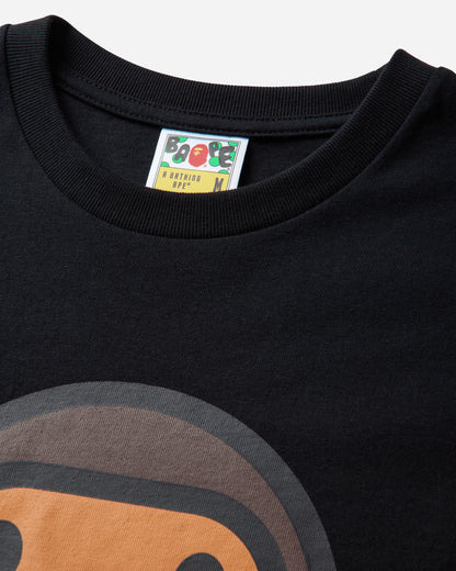 A Bathing Ape Big Baby Milo Tee Black T-Shirts Shortsleeve 2M80110002 BKX