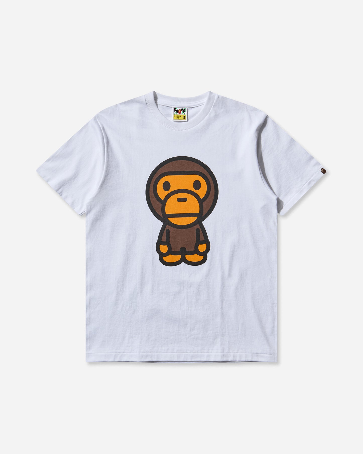 A Bathing Ape Big Baby Milo Tee M White T-Shirts Shortsleeve 2L80110002 WHITE