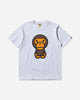 A Bathing Ape Big Baby Milo Tee M White T-Shirts Shortsleeve 2L80110002 WHITE