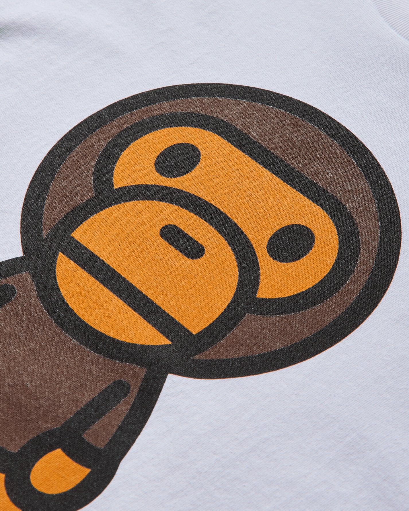 A Bathing Ape Big Baby Milo Tee M White T-Shirts Shortsleeve 2L80110002 WHITE