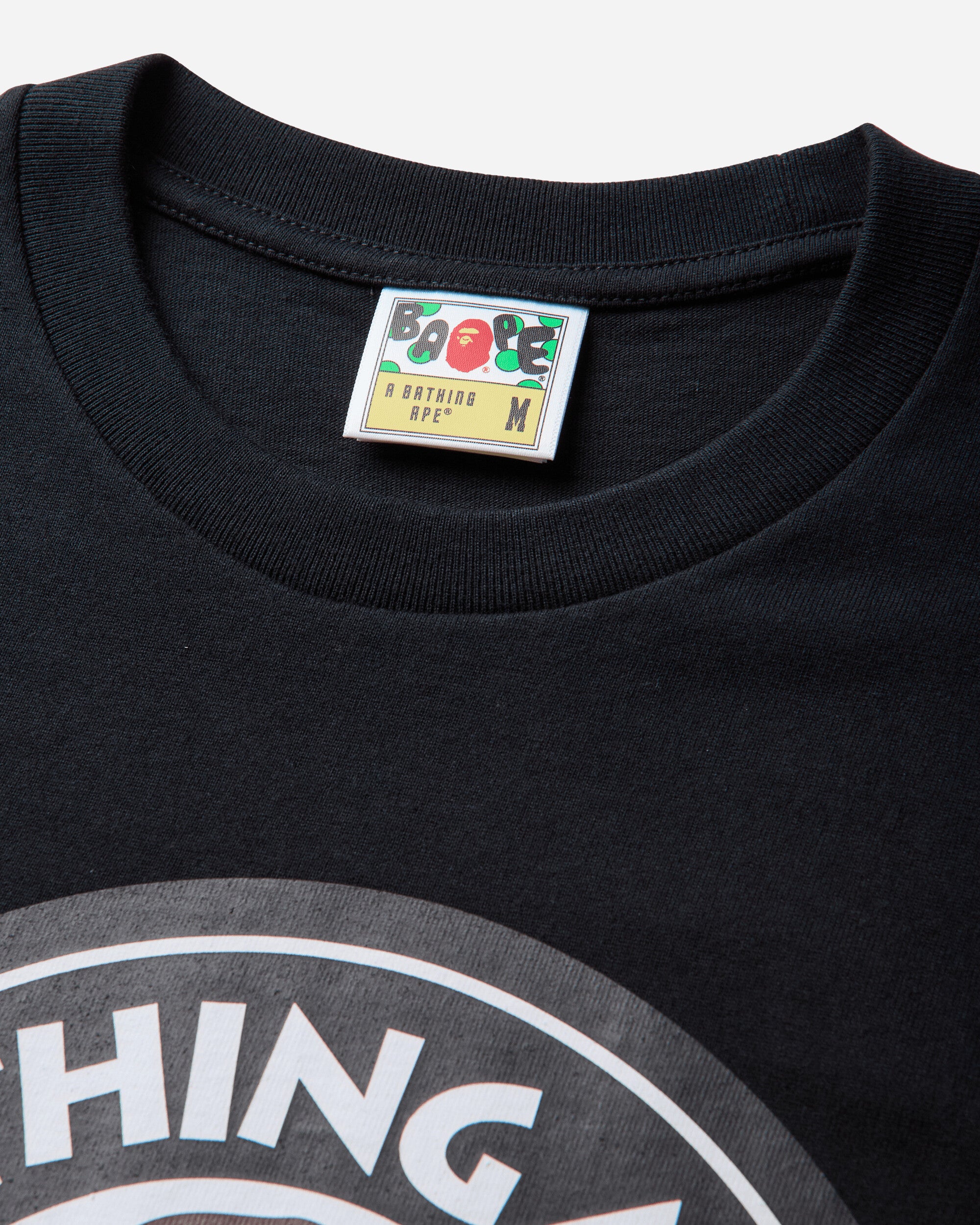 A Bathing Ape Busy Works Tee Black T-Shirts Shortsleeve 1M80110002 BKX
