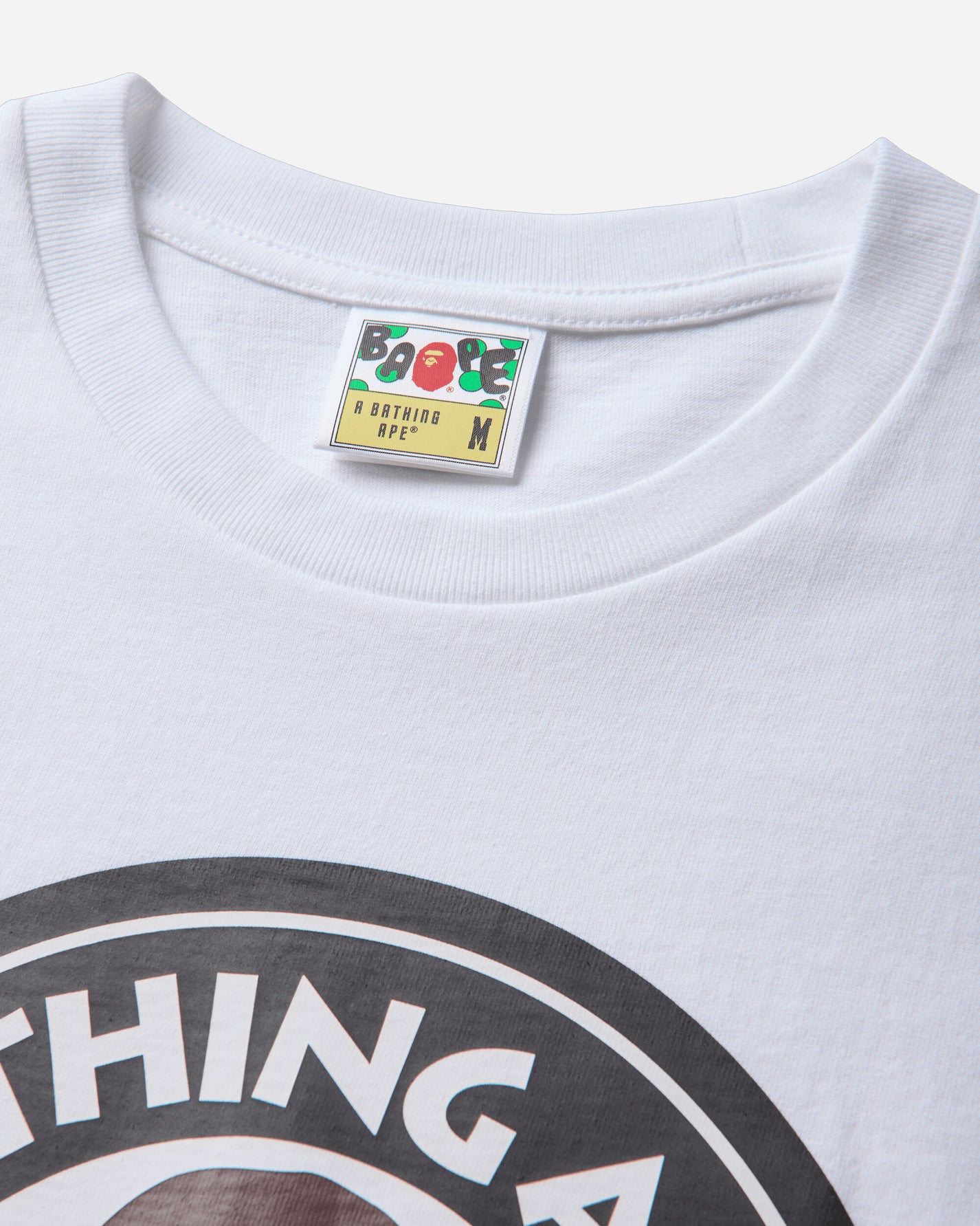 A Bathing Ape Busy Works Tee White T-Shirts Shortsleeve 1M80110002 WHX
