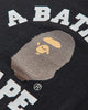 A Bathing Ape College Tee M Black T-Shirts Shortsleeve 1L80110001 BLACK