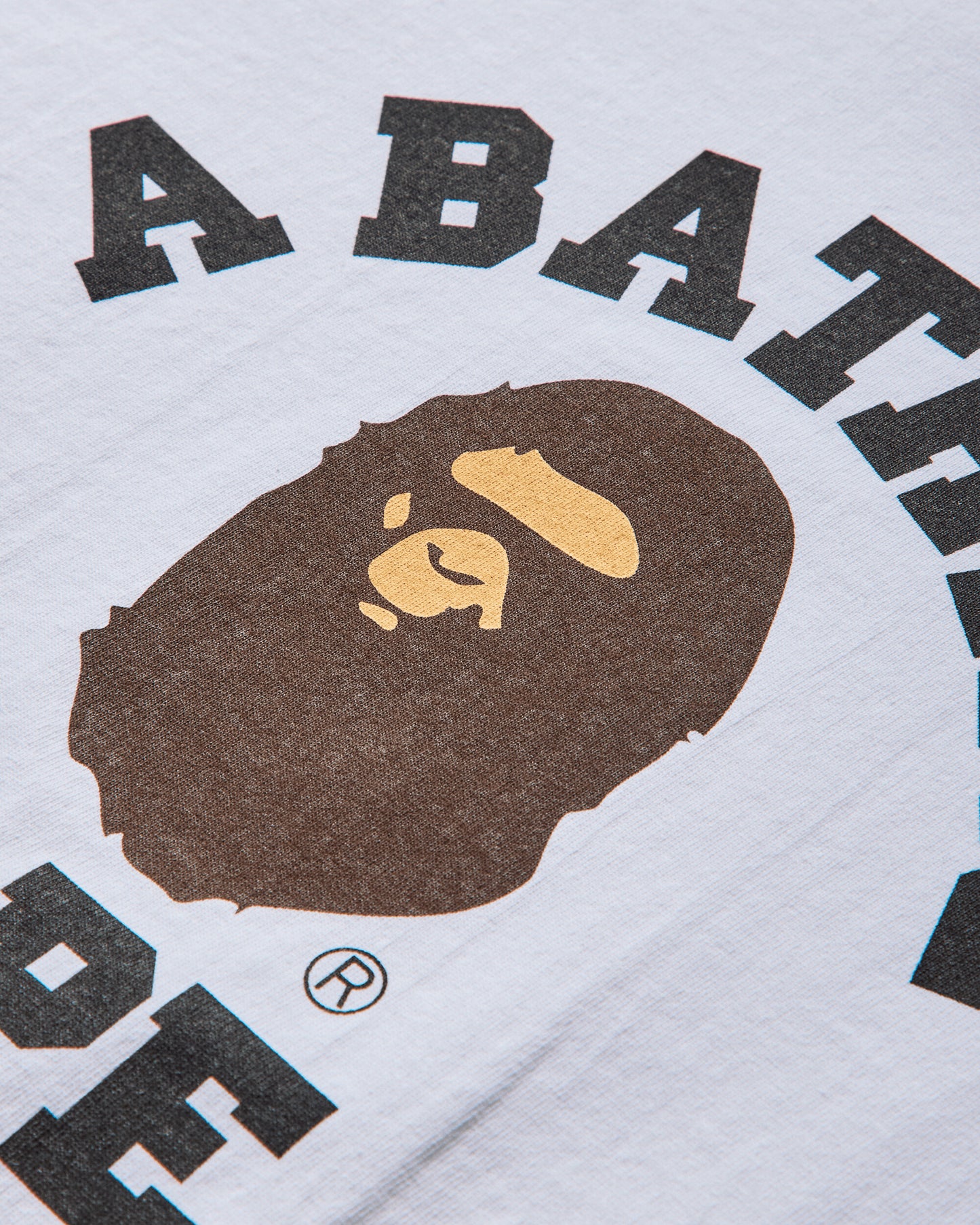 A Bathing Ape College Tee M White T-Shirts Shortsleeve 1L80110001 WHITE
