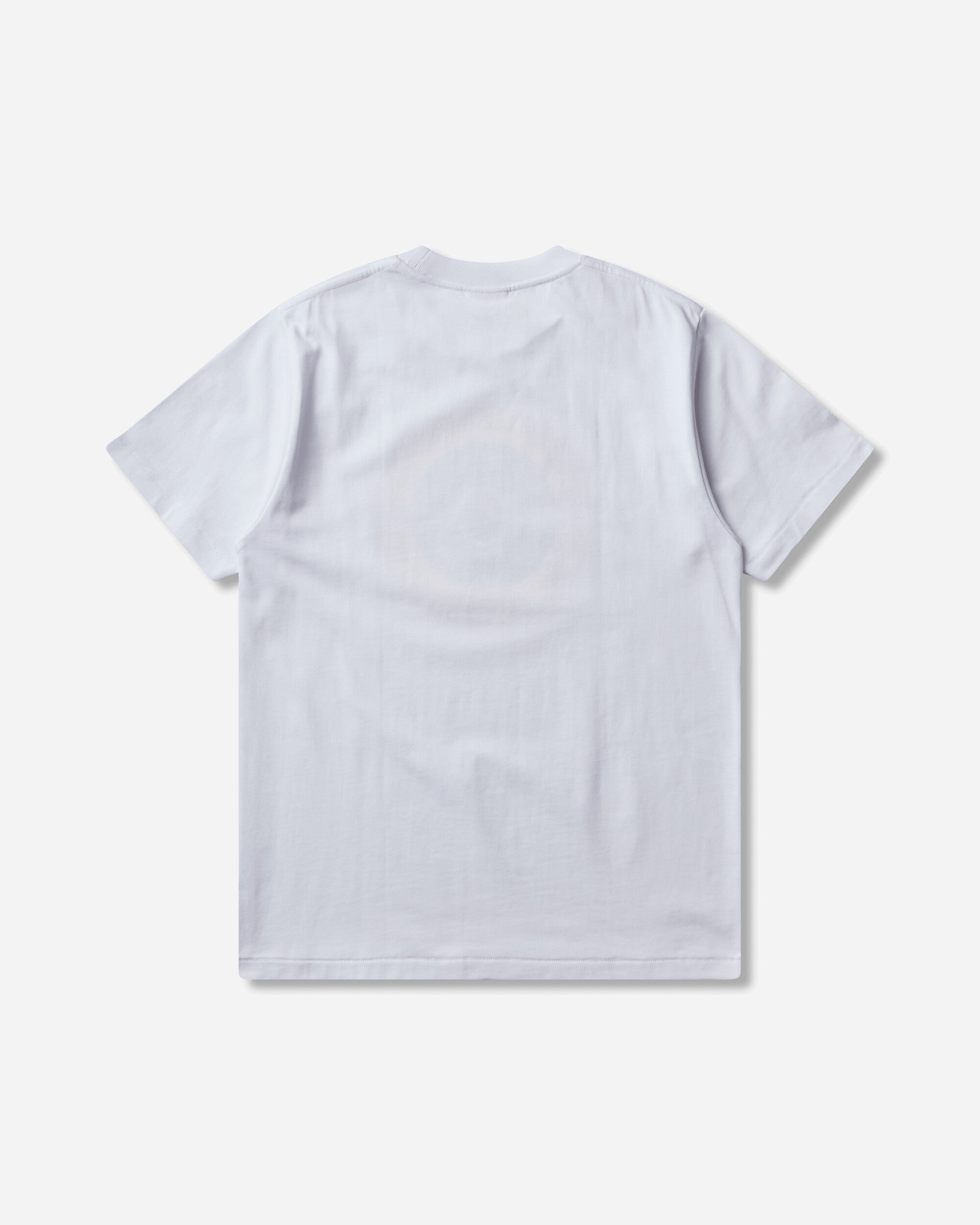 A Bathing Ape Ranbow Logo Busy Works Tee White T-Shirts Shortsleeve 1M30110305 WHITE