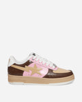 A Bathing Ape Bape Sta #6-1 M2 Brown Sneakers Low 1M30191306 BROWN