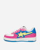 A Bathing Ape Bape Sta Icon 1 M2 Pink Sneakers Low 1M80191308 PKX
