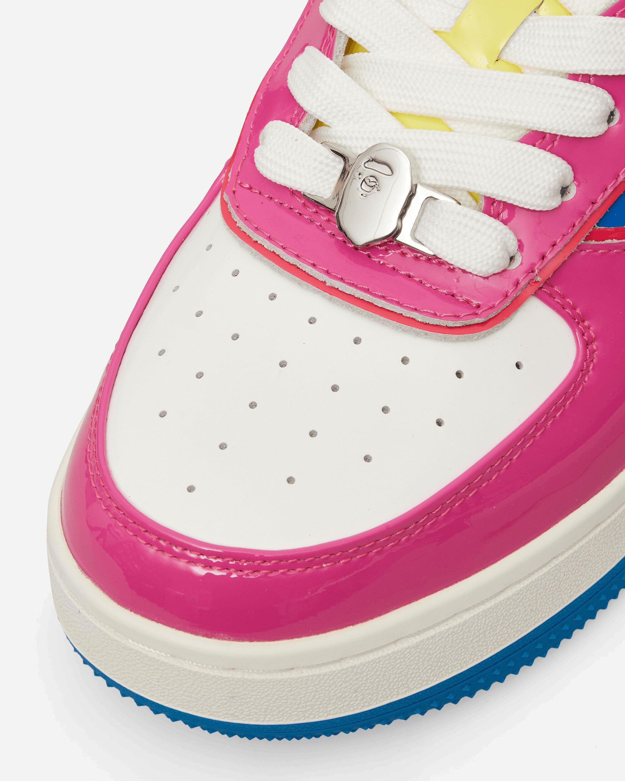 A Bathing Ape Bape Sta Icon 1 M2 Pink Sneakers Low 1M80191308 PKX