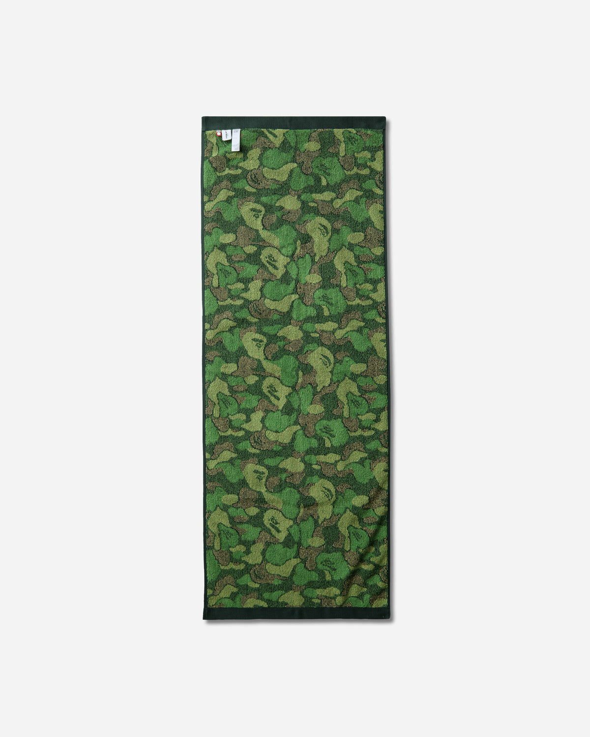 A Bathing Ape Abc Camo Compact Bath Towel Green Textile Bath Towels 1M70182002 GRX