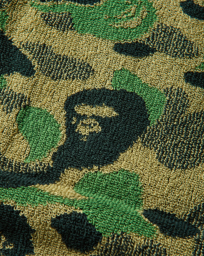 A Bathing Ape Abc Camo Compact Bath Towel Green Textile Bath Towels 1M70182002 GRX