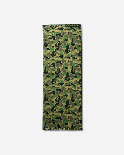 A Bathing Ape Abc Camo Compact Bath Towel Green Textile Bath Towels 1M70182002 GRX