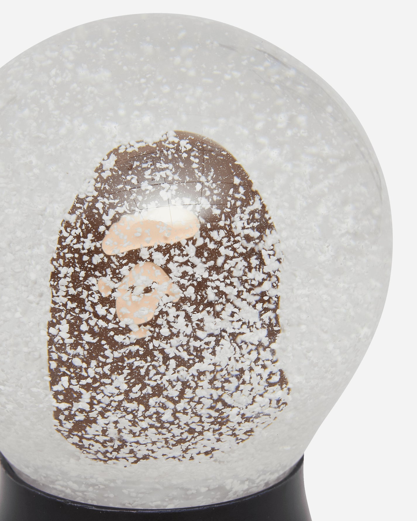 A Bathing Ape Ape Head Snow Globe M Brown Home Decor Design Items 1L80182014 BROWN
