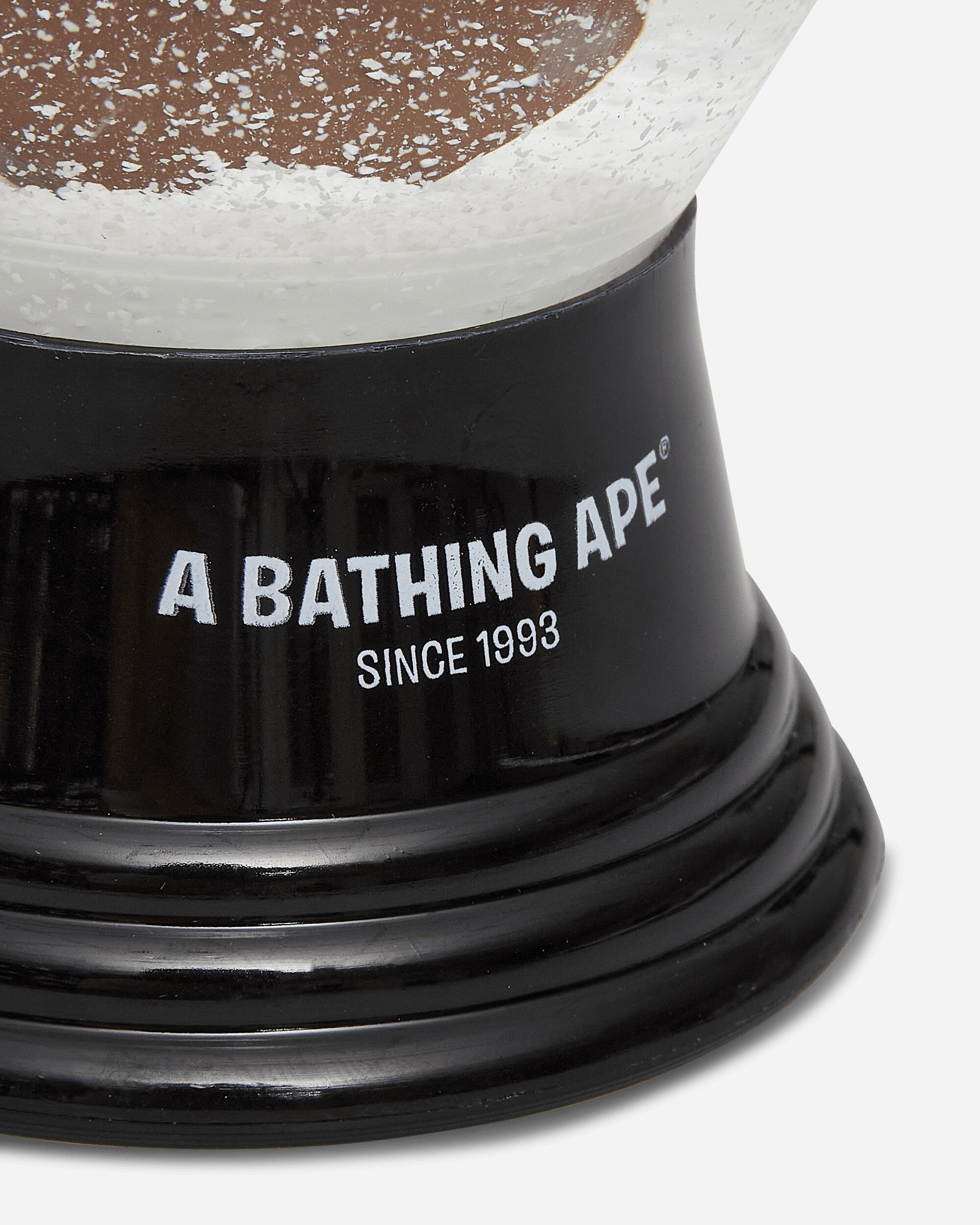 A Bathing Ape Ape Head Snow Globe M Brown Home Decor Design Items 1L80182014 BROWN