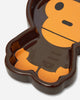 A Bathing Ape Baby Milo Skull Glow In The Dark Tray Brown Tableware Dishes and Trays 2M30182002 BROWN