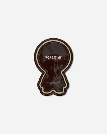 A Bathing Ape Baby Milo Skull Glow In The Dark Tray Brown Tableware Dishes and Trays 2M30182002 BROWN