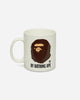A Bathing Ape By Bathing Ape Mug White Tableware Mugs and Glasses 1M30193001 WHITE
