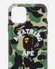 A Bathing Ape Abc Camo College I Phone 11 Green Tech and Audio Phone Cases 1F70182239 002