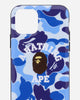 A Bathing Ape Abc Camo College I Phone 11 Pro Blue Tech and Audio Phone Cases 1F70182240 001