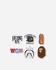 A Bathing Ape Bape Sticker Set Multi Home Decor Stickers 1M80182009 MLX