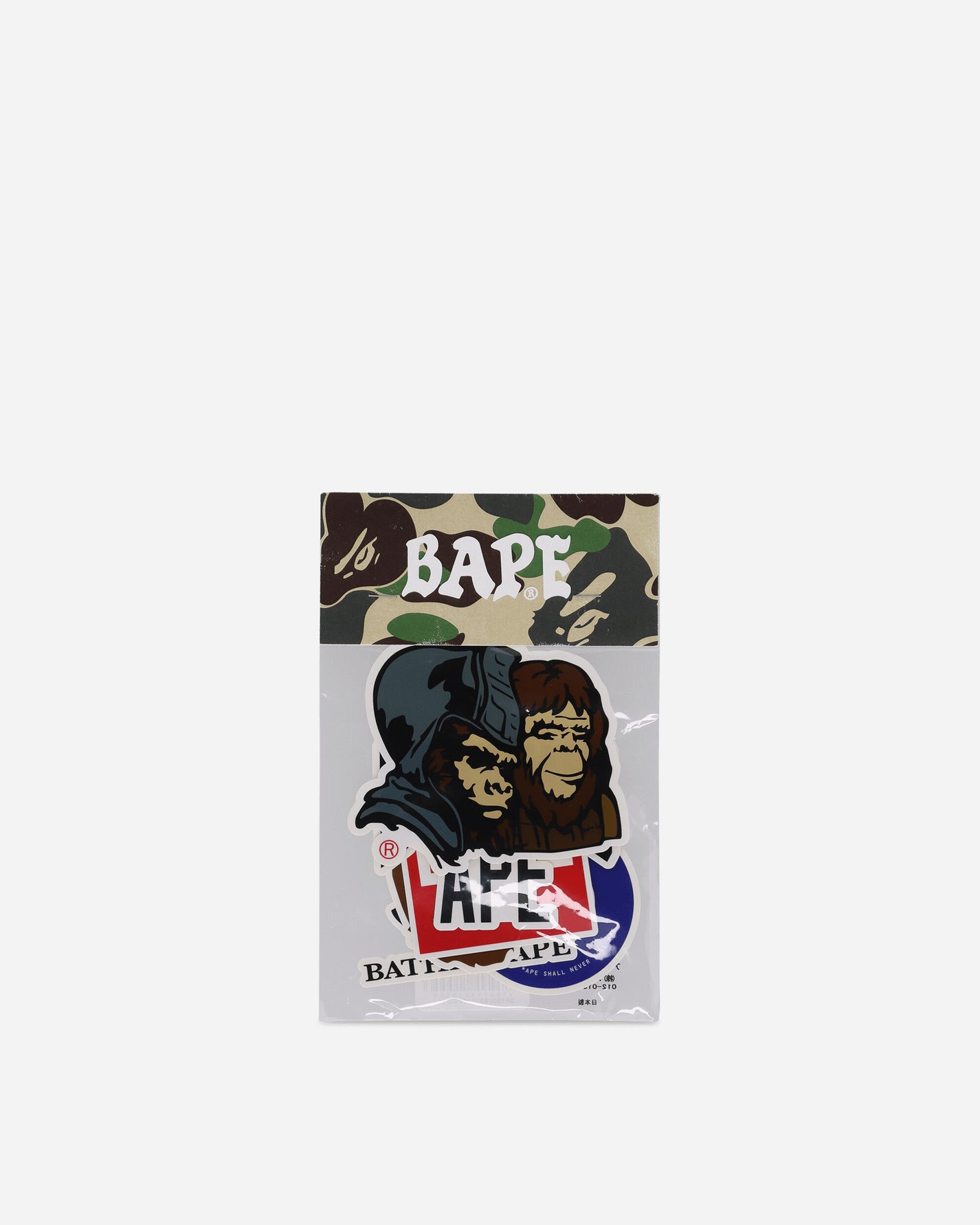 A Bathing Ape Sticker Set M Multi Home Decor Stickers 1L80182012 MULTI